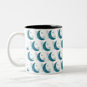 Moon Two-Tone Coffee Mug