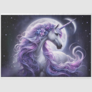 Moon Unicorn Tissue Paper