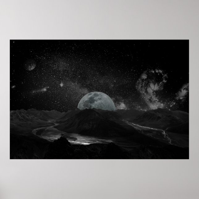 moon universe poster (Front)