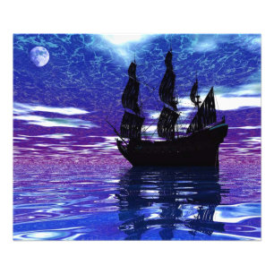 Moon Voyager Photo Print
