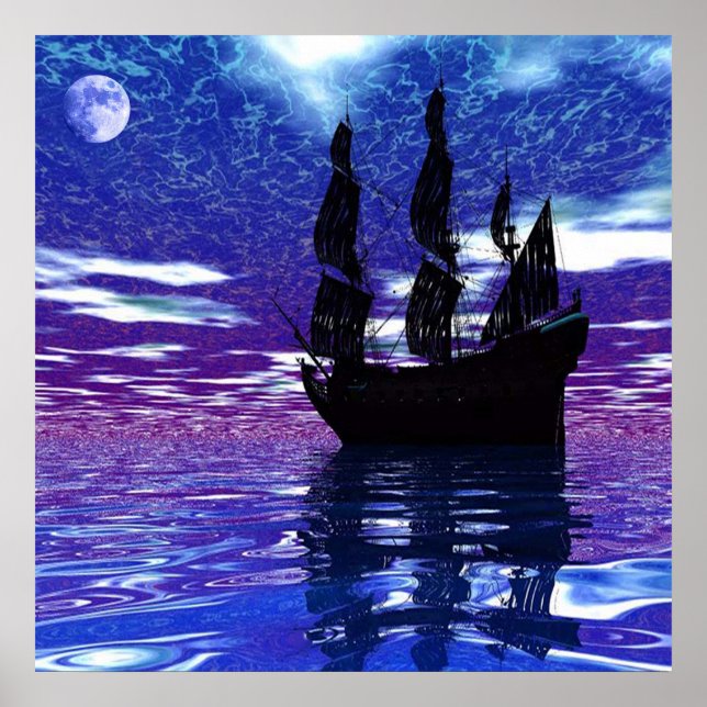 Moon Voyager Poster (Front)