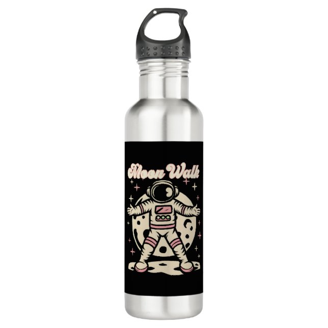 Moon Walk Astronout 710 Ml Water Bottle (Front)