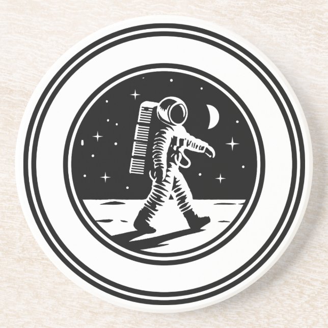 Moon Walking Coaster (Front)