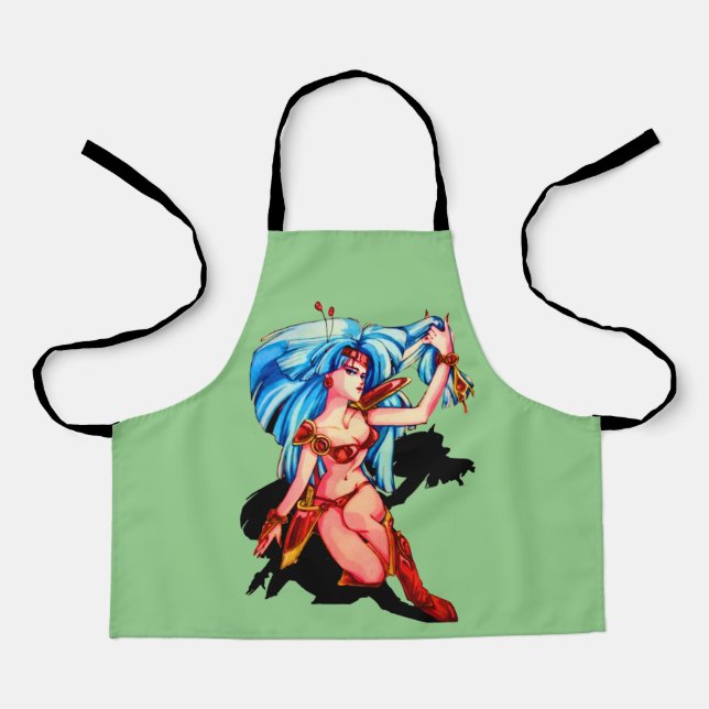 Moon warrior by anime video artist Saori d Apron (Front)