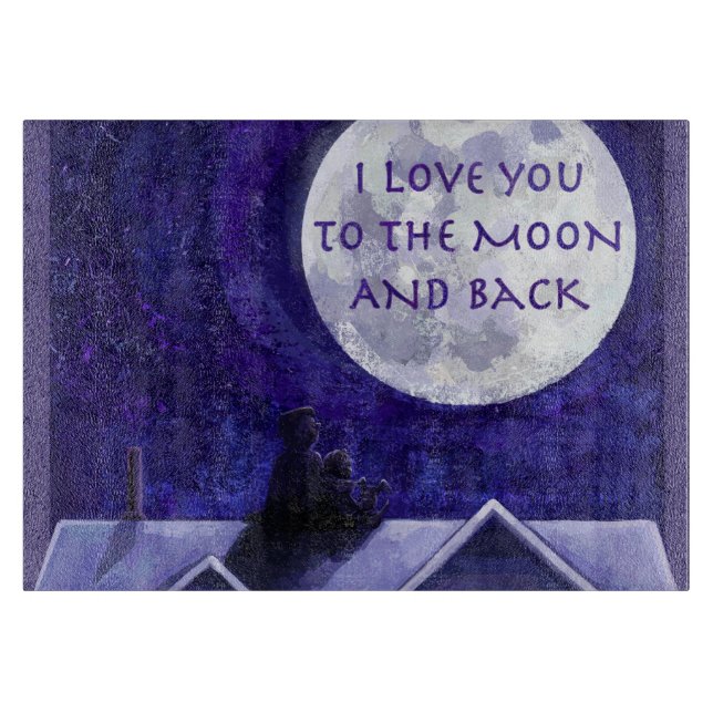 Moon Watch Cutting Board (Front)