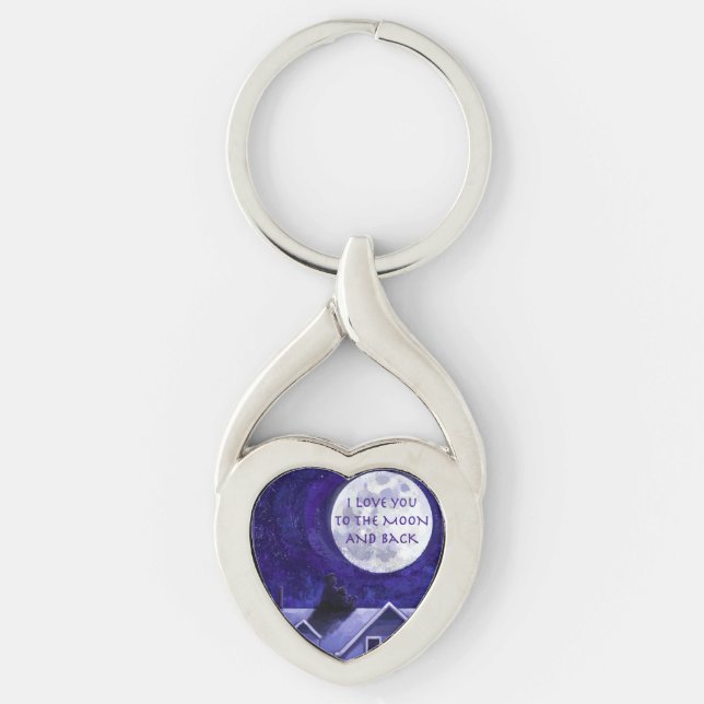 Moon Watch Key Ring (Front)
