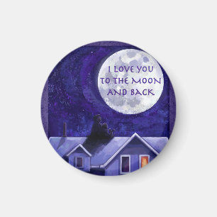Moon Watch Magnet