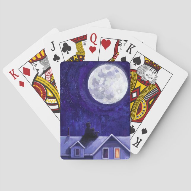 Moon Watch Playing Cards (Back)