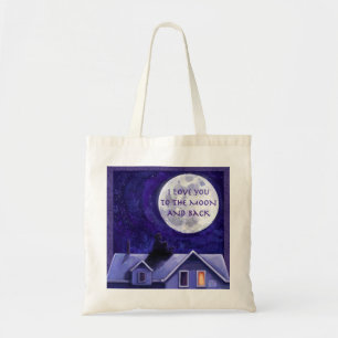 Moon Watch Tote Bag
