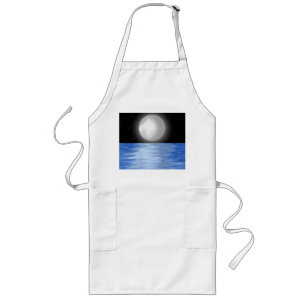 Moon Waters Long Apron