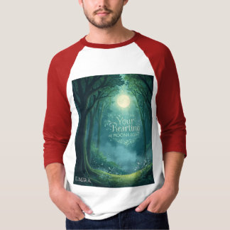 Moon Whispers: A Night Journey Between Shadow T-Shirt