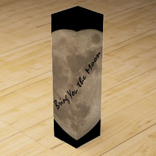 Moon Wine Box Personalised Full Moon Wine Gift Box