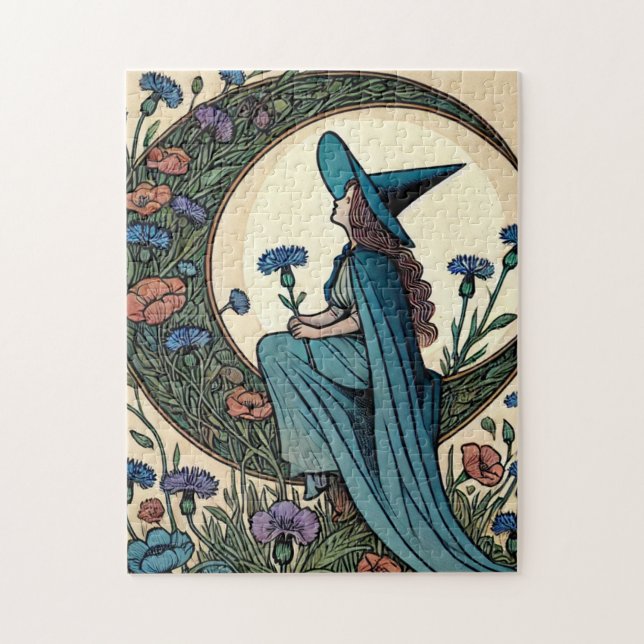 Moon Witch                                         Jigsaw Puzzle (Vertical)