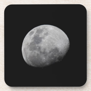 Moon with Black Sky Zambia, South Luangwa Coaster