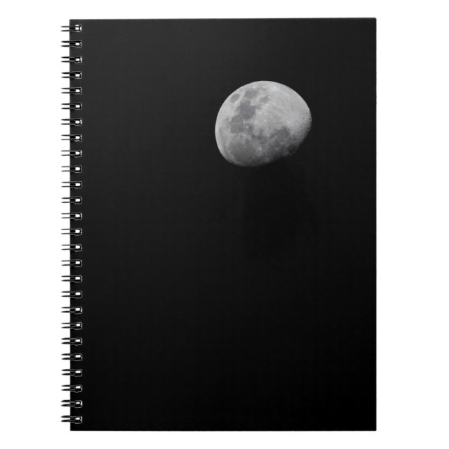 Moon with Black Sky | Zambia, South Luangwa Notebook (Front)