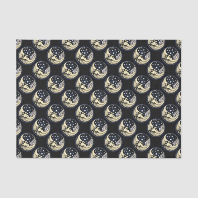 moon-with-stars TISSUE PAPER (Front)