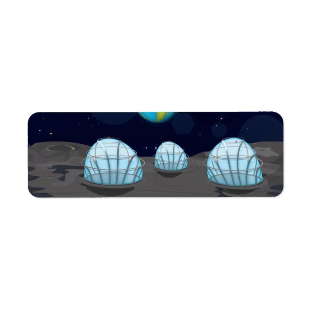 Moonbase Return Address Label (Front)