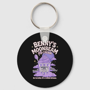 Moonbeam Ice Cream Desert Scoop Psicle  Key Ring