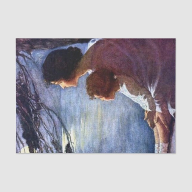 “Moonbeams” by Jessie Willcox Smith Tissue Paper (Front)