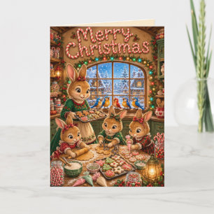 Moonberry Hollow Christmas Cookie Baking Card
