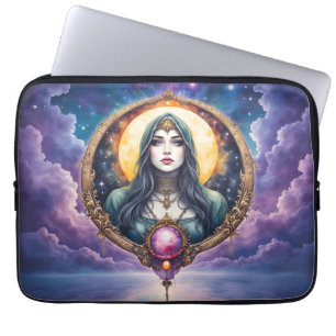 Moonbound Dreamkeeper – Guardian of the Night. Laptop Sleeve