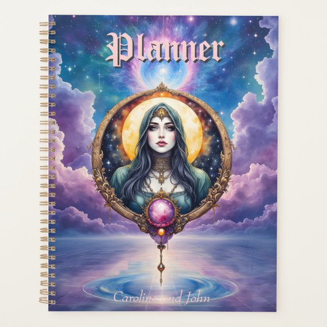 Moonbound Dreamkeeper – Guardian of the Night.   Planner (Front)