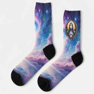 Moonbound Dreamkeeper – Guardian of the Night.   Socks