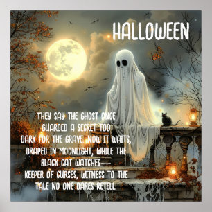 Moonbound Mourner – Where Ghosts Keep Secrets Poster