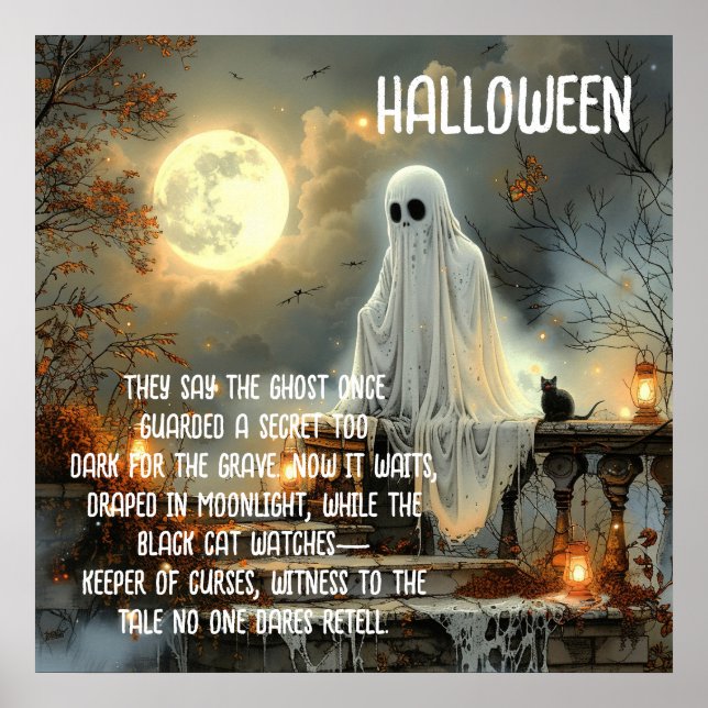 Moonbound Mourner – Where Ghosts Keep Secrets Poster (Front)