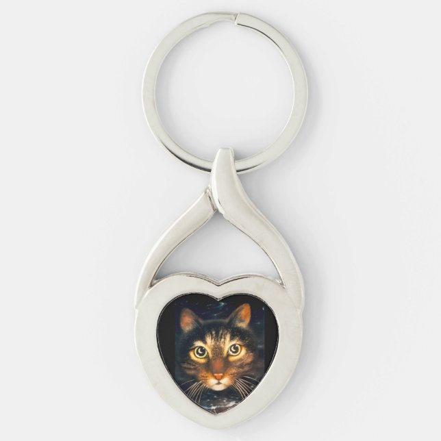 MoonCat Key Ring (Front)