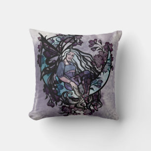 MoonChild Fairy Fairies Moon Child goddess moon    Cushion
