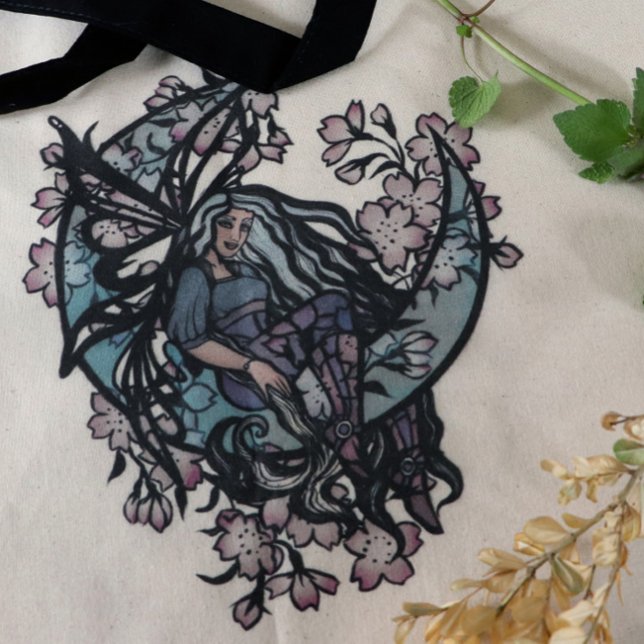 MoonChild Fairy Fairies Moon Child goddess moon    Tote Bag (Creator Uploaded)