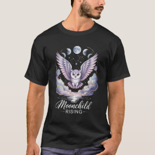 Moonchild Rising - Mystieke Uil T-Shirt