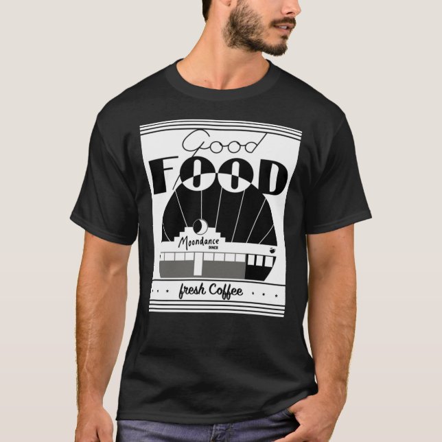Moondance Diner Tick Tick Boom Lightweight Sweatsh T-Shirt (Front)