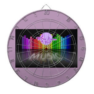 MoonDreams Music Equalizer Metal Cage Dartboard