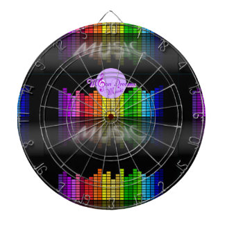 MoonDreams Music Equalizer Metal Cage Dartboard