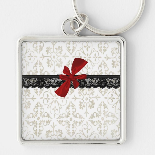 .::MoonDreams::. Vintage Lace Key Ring (Front)