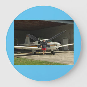 Mooney Aeroplane Clock