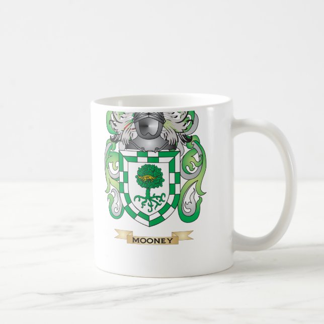 Mooney Coat of Arms (Family Crest) Coffee Mug (Right)