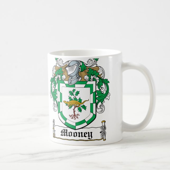 Mooney Family Crest Coffee Mug (Right)