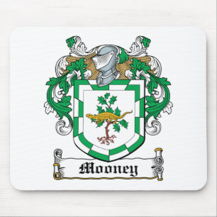 Mooney Family Crest Mouse Pad