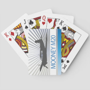 Mooney M20 Aircraft Playing Cards