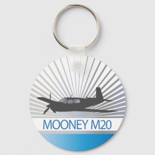 Mooney M20 Aviation Key Ring