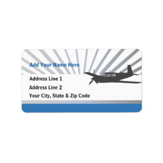 Mooney M20 Aviation Label