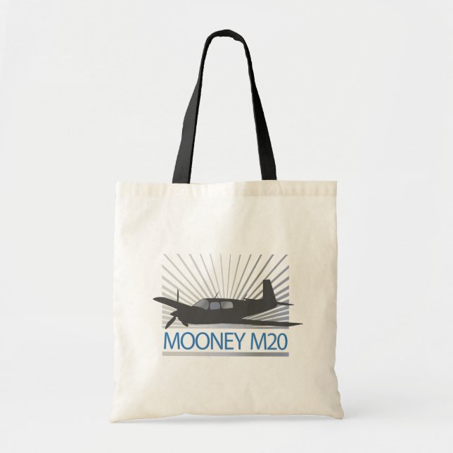 Mooney M20 Aviation Tote Bag (Front)