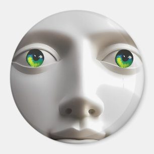 Moonfaced Love Object Magnet
