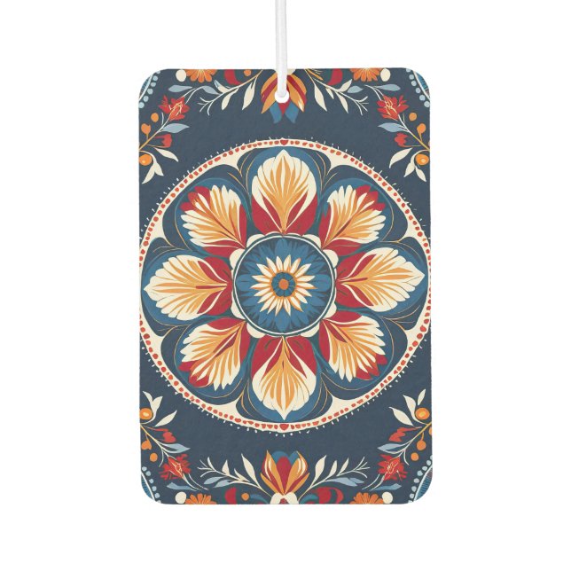 Moonflower Car Air Freshener (Front)