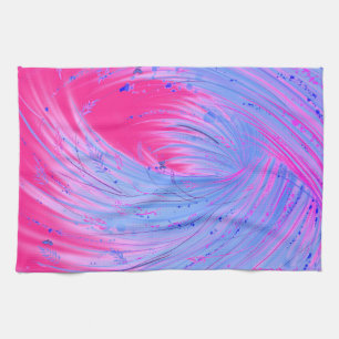 Moonflower tea towel