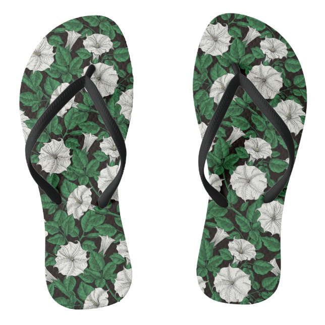 Moonflowers 2 thongs (Footbed)