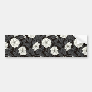 Moonflowers Bumper Sticker